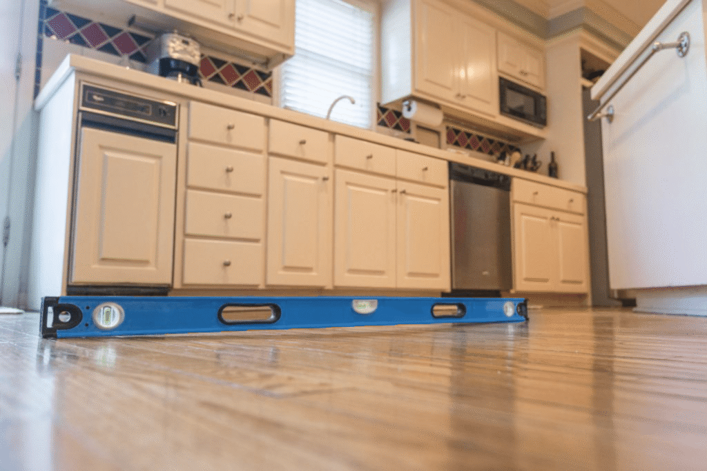 Dirty and cracked tile joints